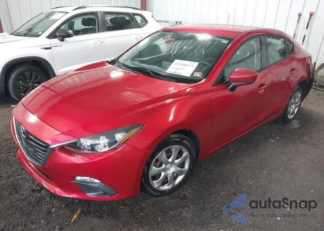 2015 Mazda Mazda3 I Sport z USA, uszkodzony, nr VIN 3MZBM1U7XFM133863